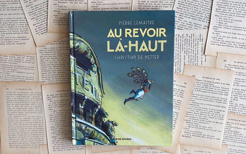 Chronique littéraire Au revoir là-haut BD par Mally's Books - Mélissa Pontéry