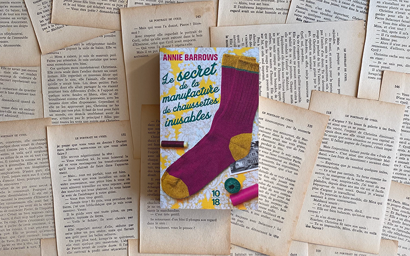 Chronique littéraire Le secret de la manufacture de chaussettes inusables par Mally's Books - Mélissa Pontéry